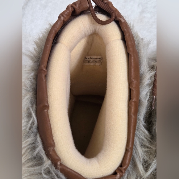 Last Day Sale🔥Brown Fury Fashion Boots winter, Made in Romania Sz US 9 woman - Picture 11 of 11